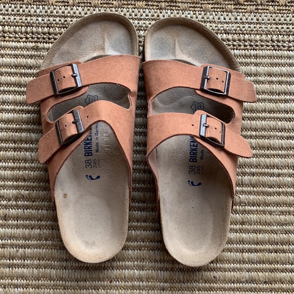 Birkenstock double strap sandals L7 M5 size 38